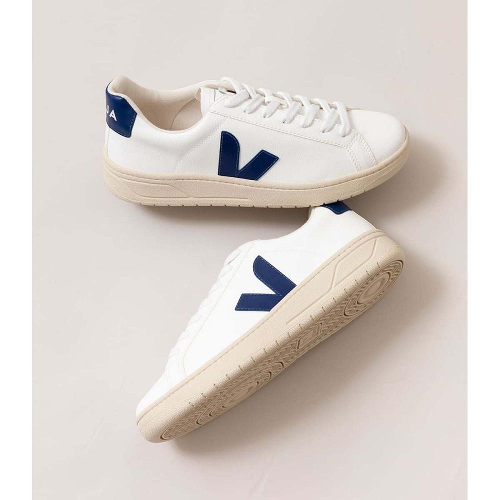 Veja URCA CWL Women's Sneakers White/Navy | NZ 628OKI